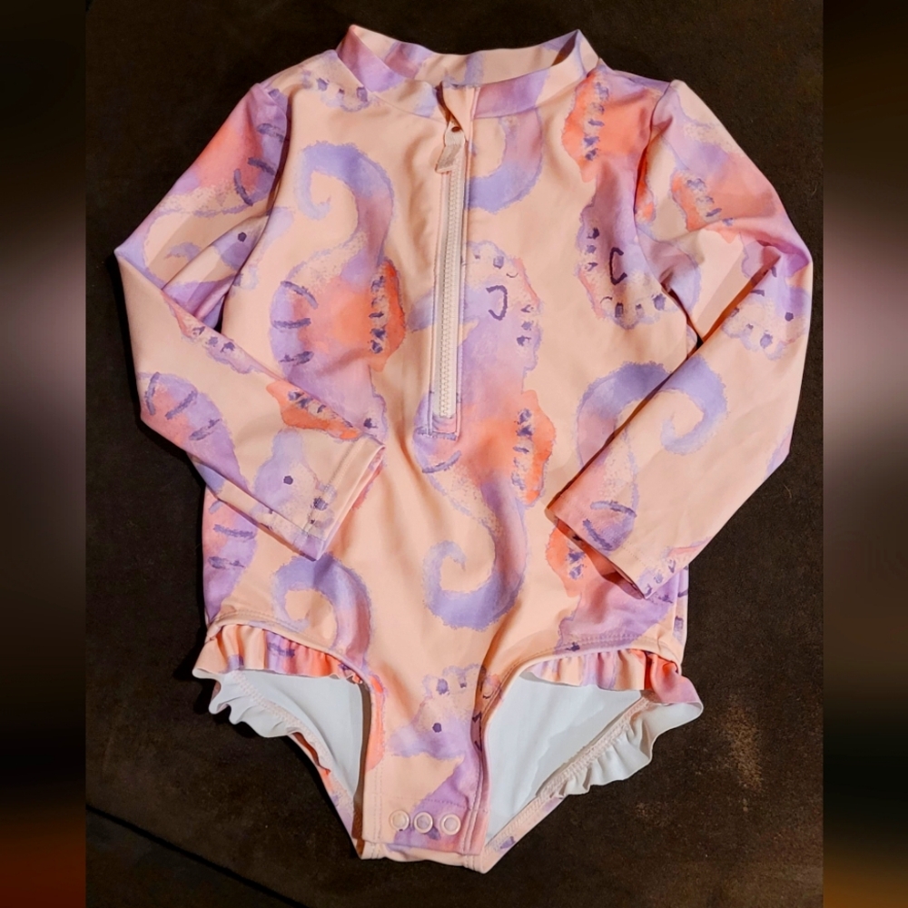 18m Carter's Child of Mine seahorse swimsuit
